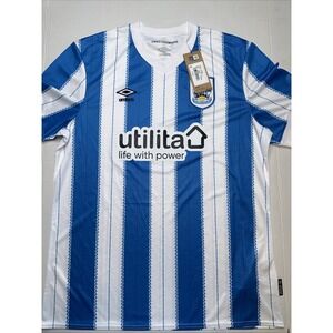 NWT Mens XL Umbro Huddersfield Town A.F.C Home Soccer Jersey